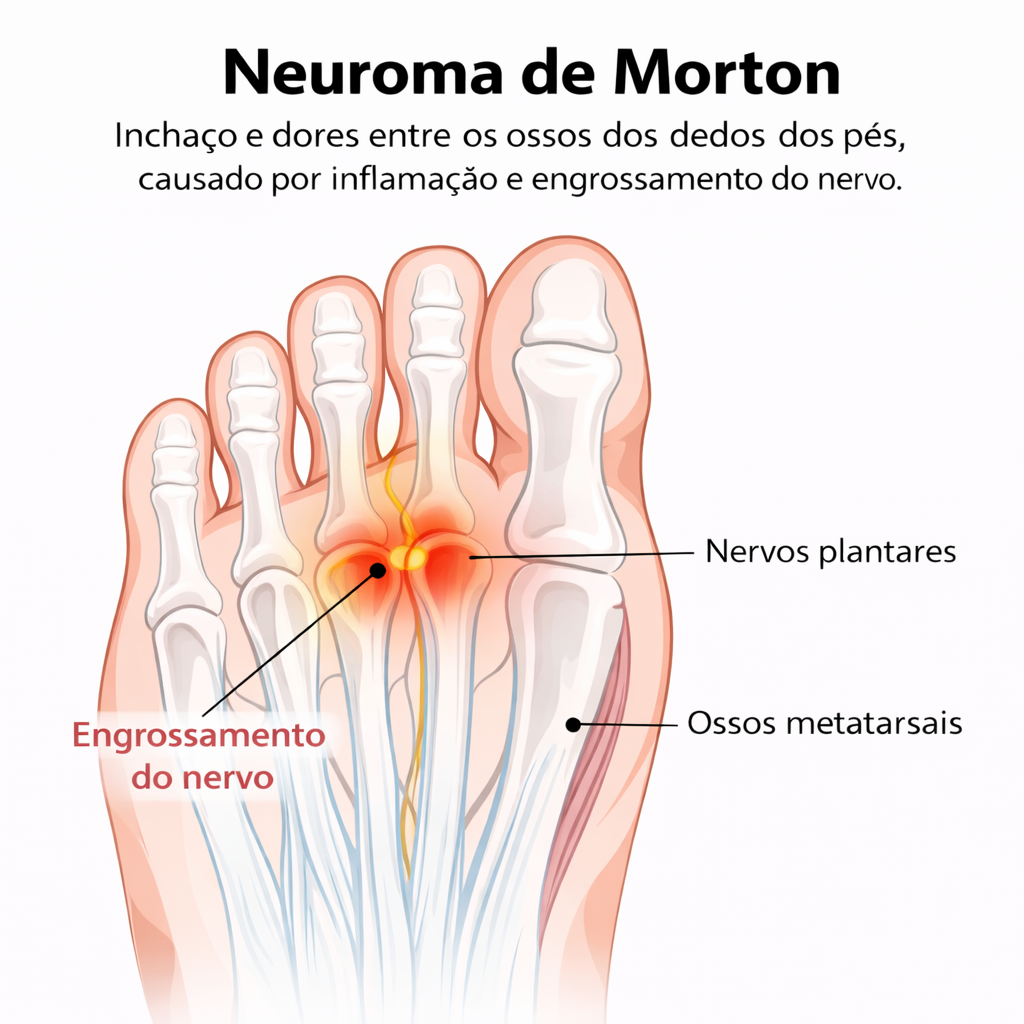 Neuroma de Morton no pé